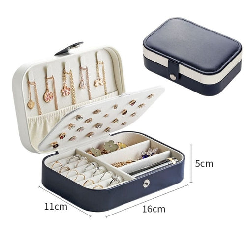 Portable Jewelry Box Jewelry Organizer Display Travel Jewelry Case