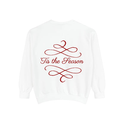 Gnome Sweatshirt - Cozy Unisex Garment-Dyed Sweatshirt