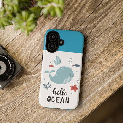 Phone Case - Ocean Blue Design