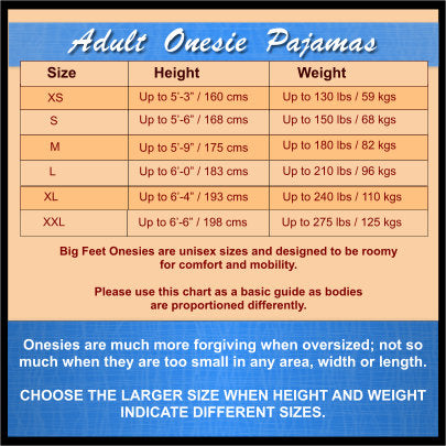 Adult Footed Onesie Pajamas Red Black Plaid Men & Women