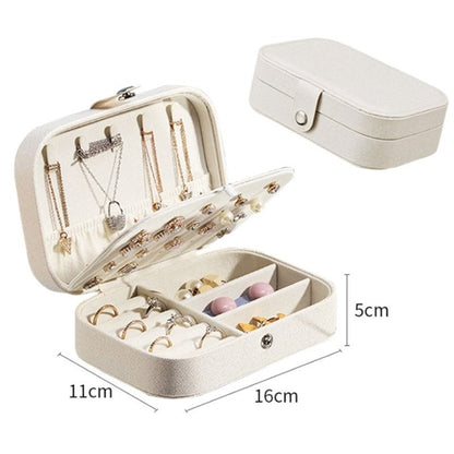 Portable Jewelry Box Jewelry Organizer Display Travel Jewelry Case