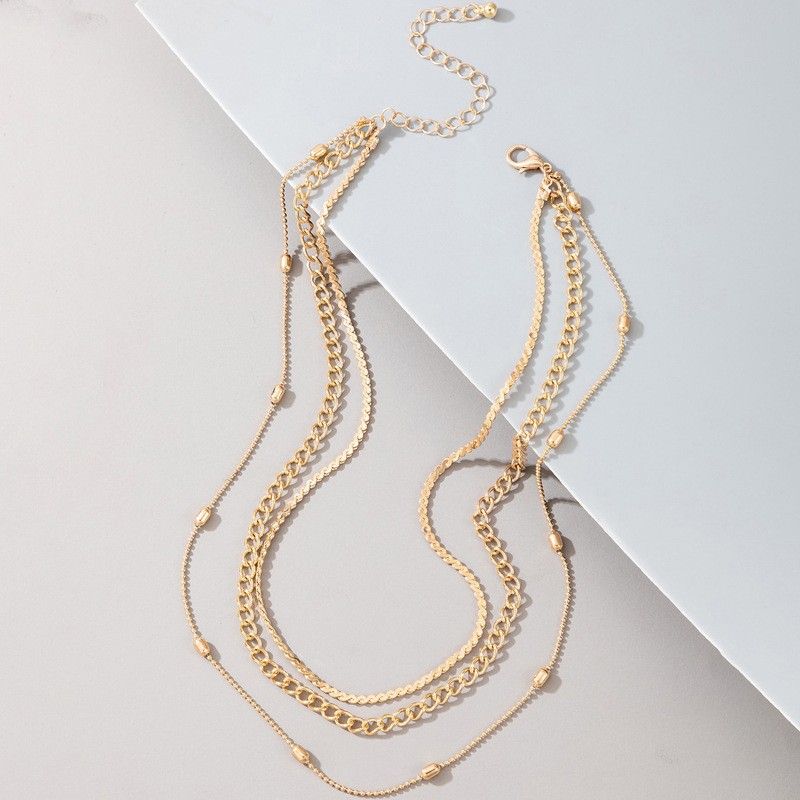 PAVOI 14K Gold Plated Dainty Layering Necklaces for Women | Snake